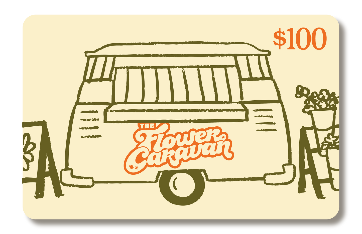 The Flower Caravan Gift Card